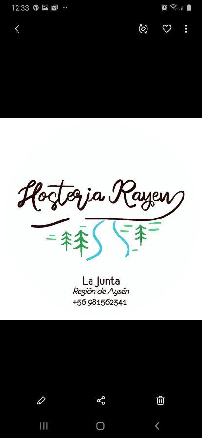 Hosteria Rayen La Junta Exteriör bild